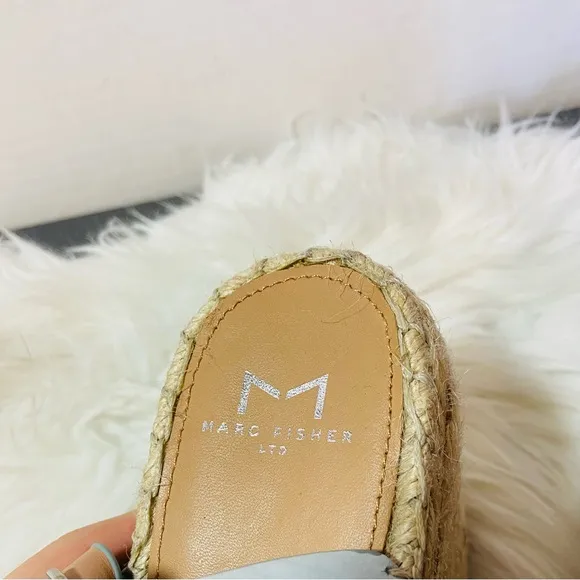 MARC FISHER Slingback espadrille wedges
