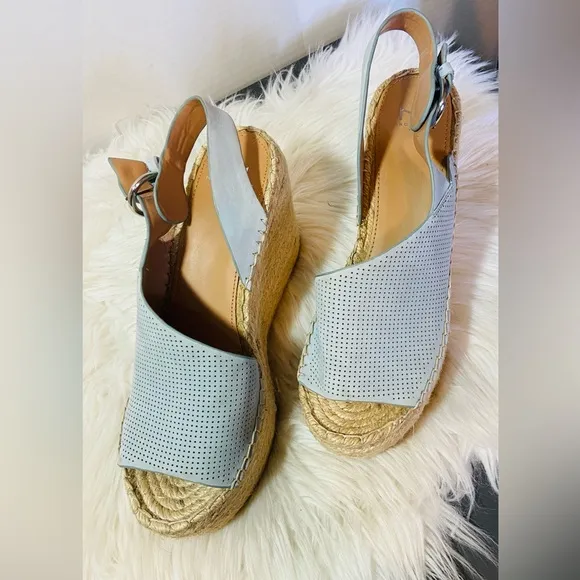 MARC FISHER Slingback espadrille wedges