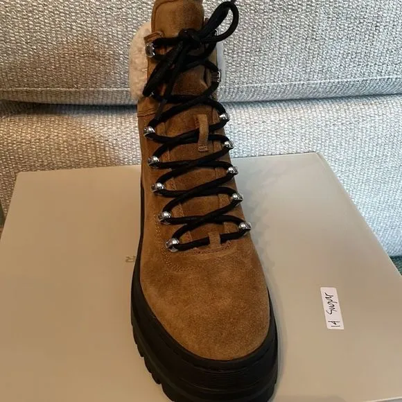 Marc Fisher Pierson Lug Sole Boot Size 7 NIB NWT Retail 239.00