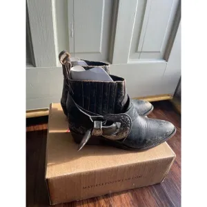 Matisse Understated Leather biker boots womens 10