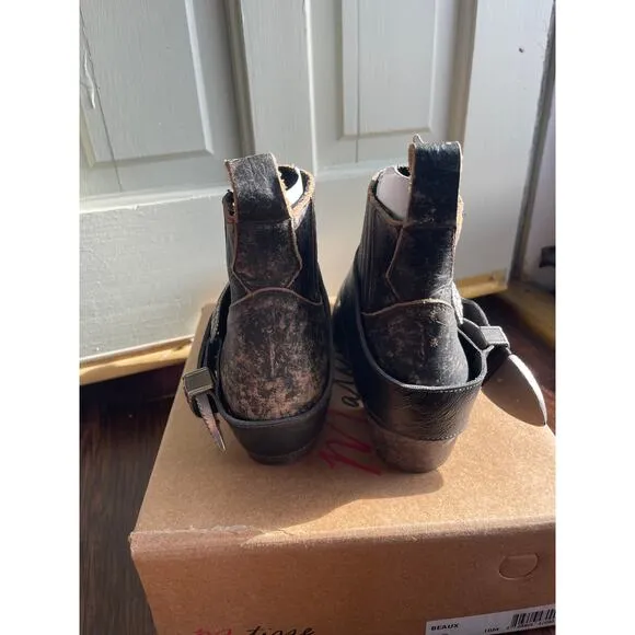 Matisse Understated Leather biker boots womens 10