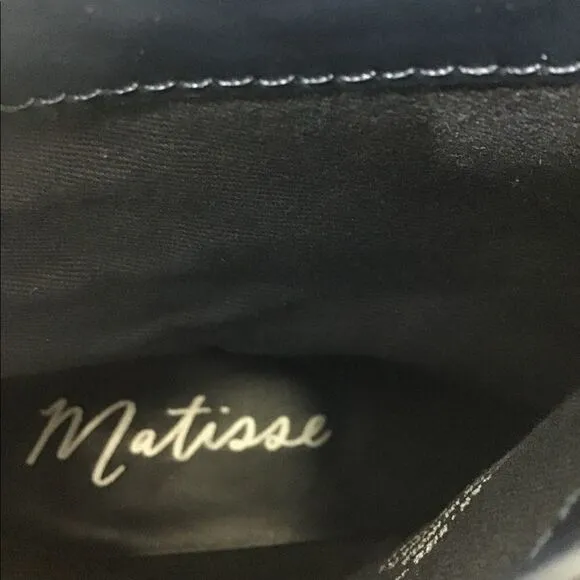 Matisse Stella Suede Side Ankle Boots NWOT Sz 10W