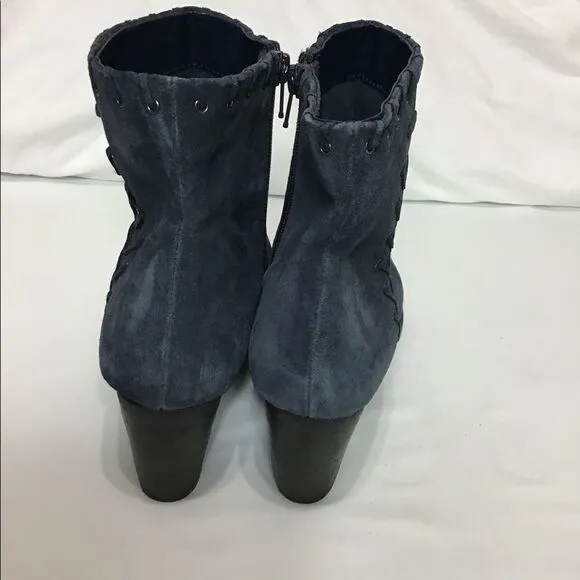 Matisse Stella Suede Side Ankle Boots NWOT Sz 10W