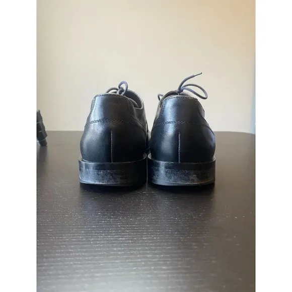 Medan By LLOYD Germany Men's Oxford Leather Black Dress Shoes Size 11.5 Designer