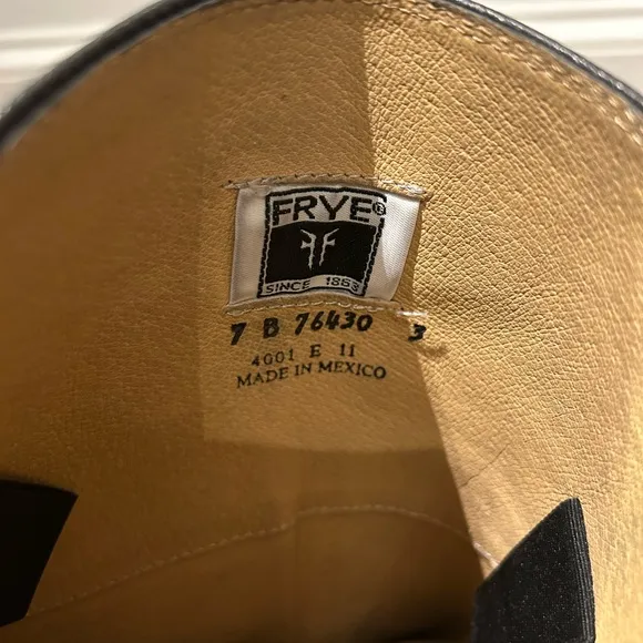 Melissa Frye Button Back Zip Boots size 7 B