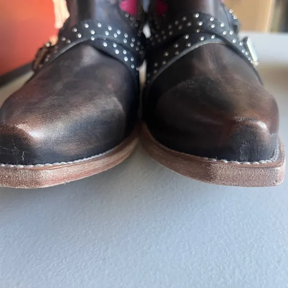 Men Lucchese 1883 N1004 old nugget/peanut lizard skin western boots size 10 D