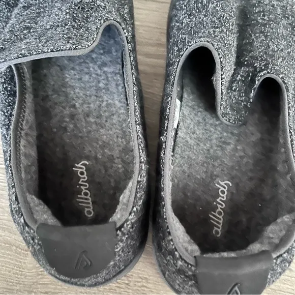 Men’s 9 Allbirds Wool Loungers Natural Gray - Dark Grey Sole - Slip on Shoes