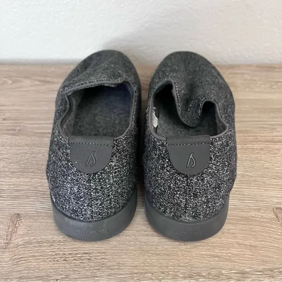 Men’s 9 Allbirds Wool Loungers Natural Gray - Dark Grey Sole - Slip on Shoes