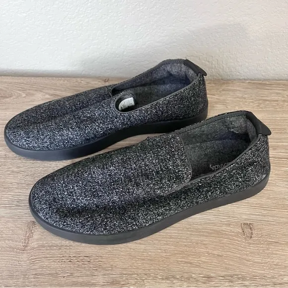 Men’s 9 Allbirds Wool Loungers Natural Gray - Dark Grey Sole - Slip on Shoes