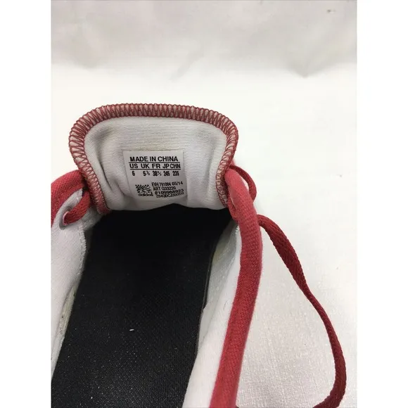 Mens Adidas neo red 3‎ stripe ortholite insoles size US6