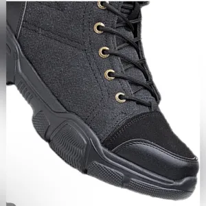Men's Anti-Smash and Puncture-Resistant High-top Steel Toe Shoes