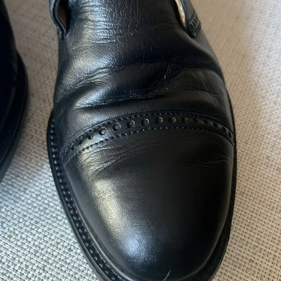 Men’s Bally ,gold buckle ,ankle boots size 7, men’s boots, soft leather