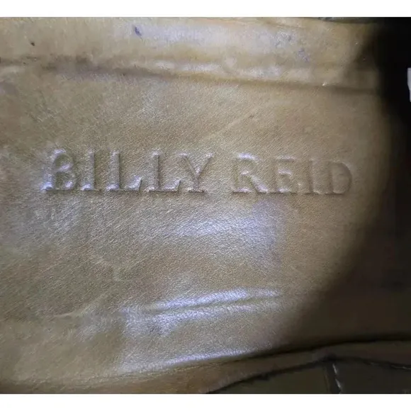 Men's Billy Reid Double Monk Strap Suede Dress Shoes SZ 8.5 Made in Italy