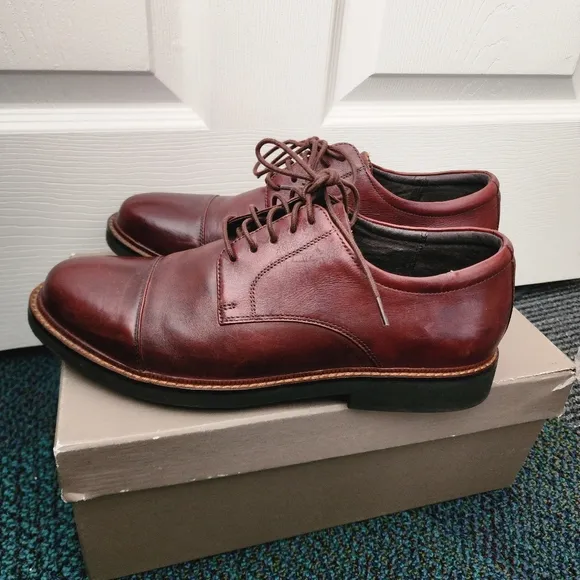 Men's Brown Leather Dress Shoes