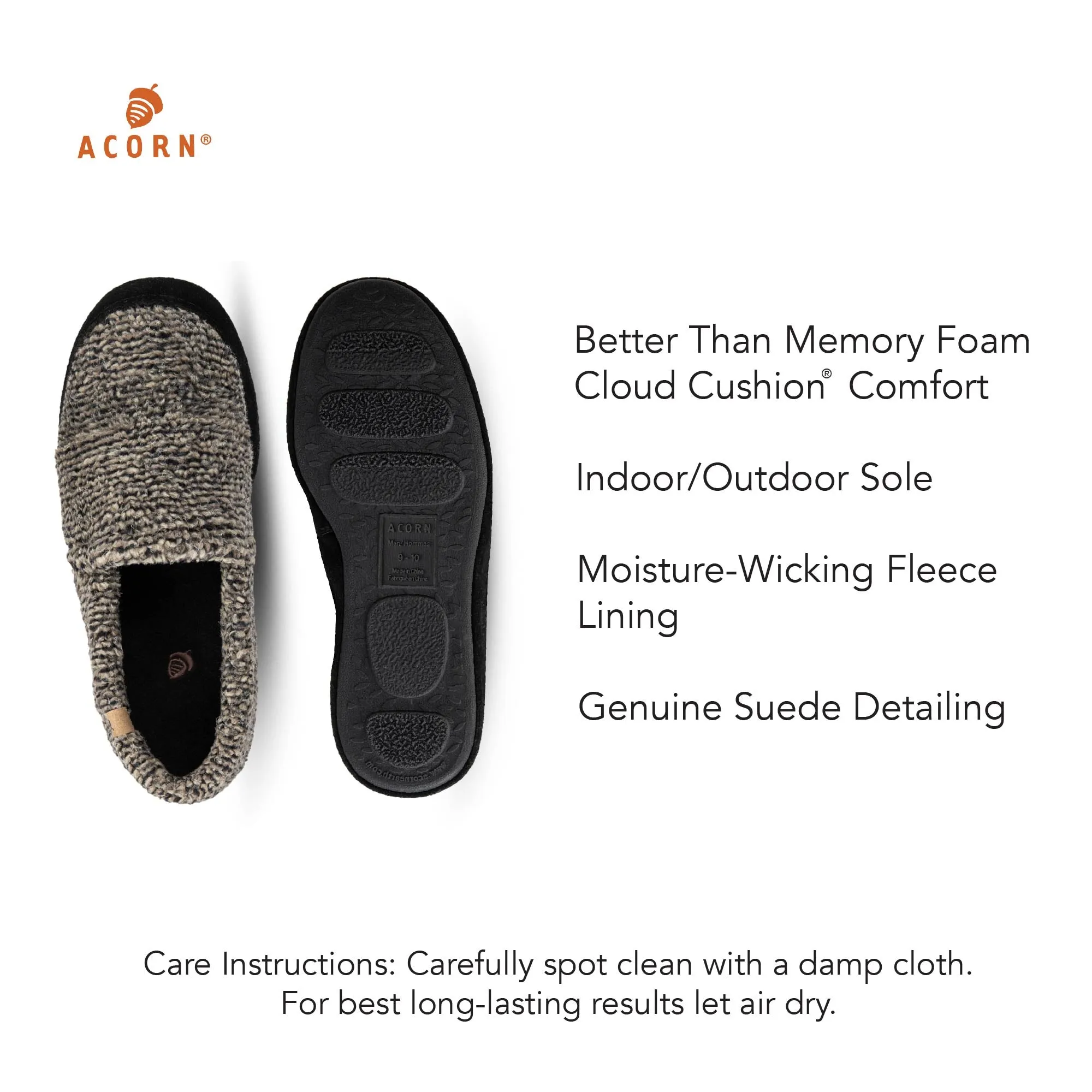 Men's Classic Moccasin Slipper