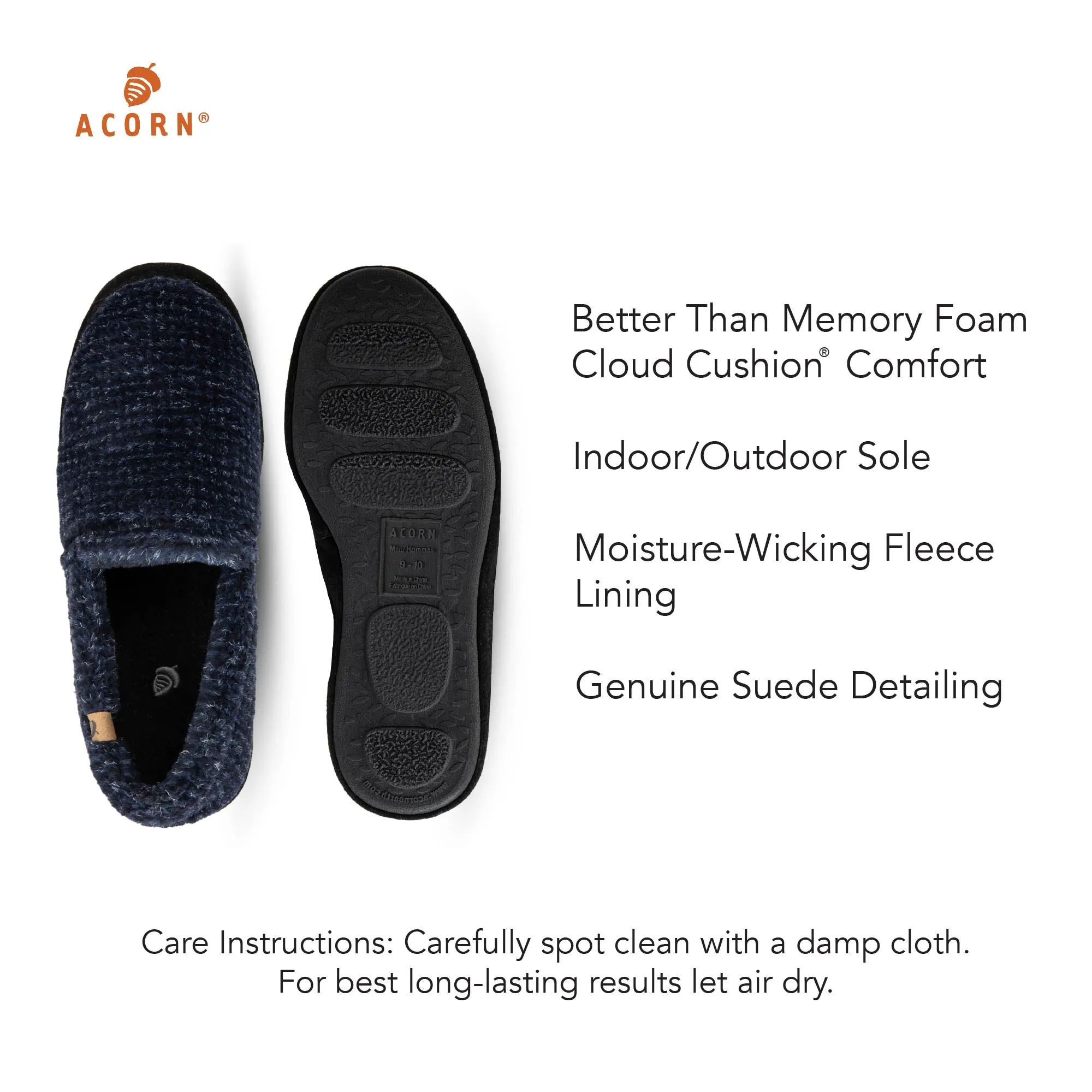 Men's Classic Moccasin Slipper