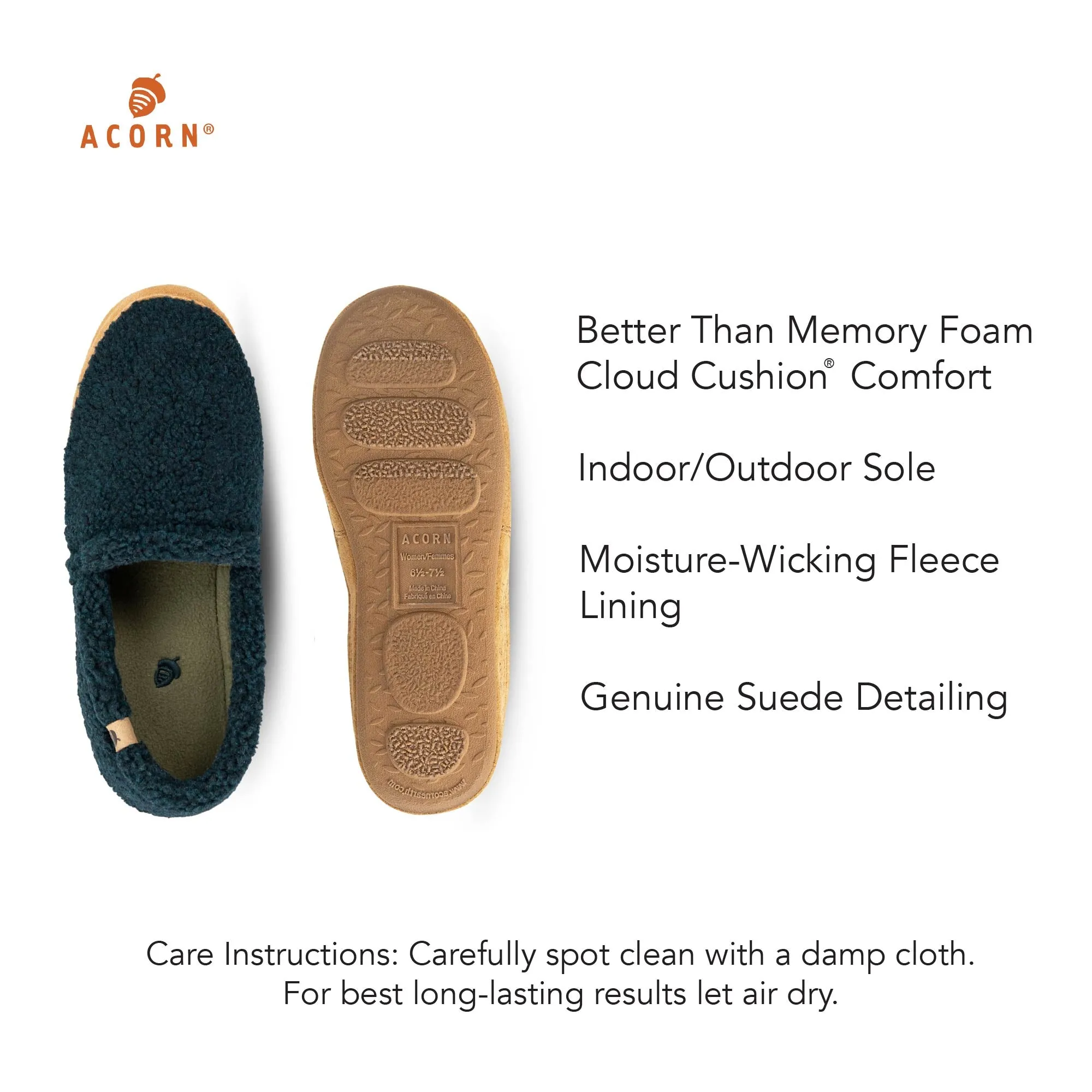 Men's Classic Moccasin Slipper