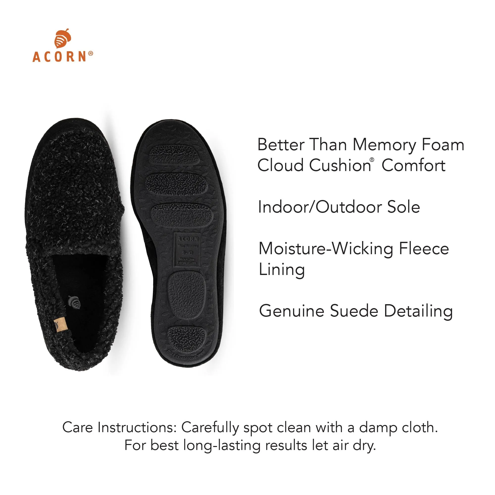 Men's Classic Moccasin Slipper