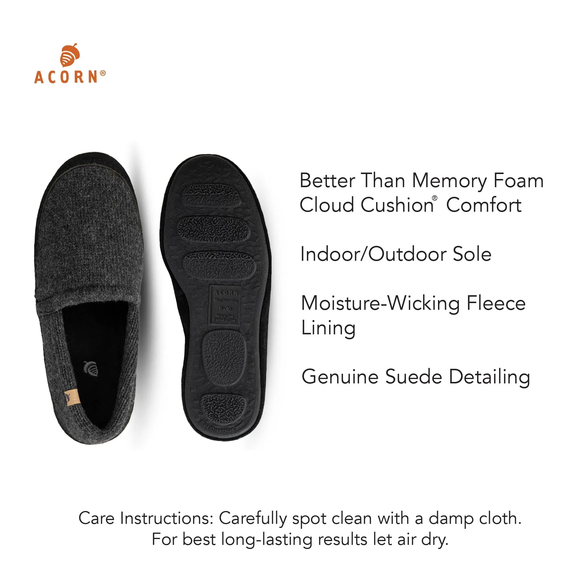 Men's Classic Moccasin Slipper