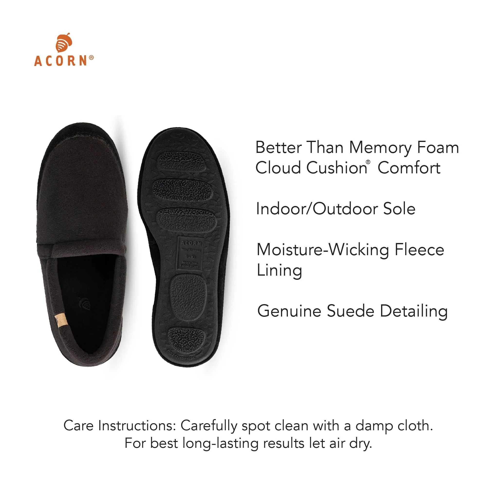 Men's Classic Moccasin Slipper