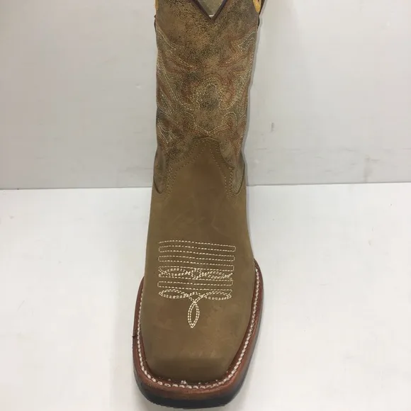 MEN'S RODEO COWBOY BOOTS GENUINE LEATHER BOOTS