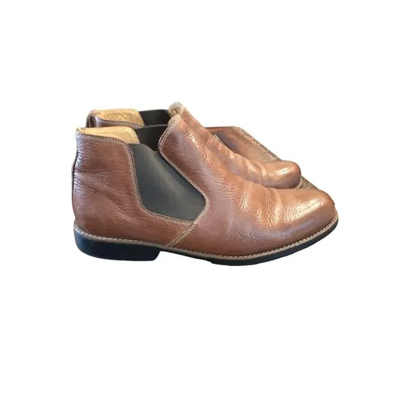 Men’s Sandro Moscoloni Genuine Leather Chelsie Boots. Size 12