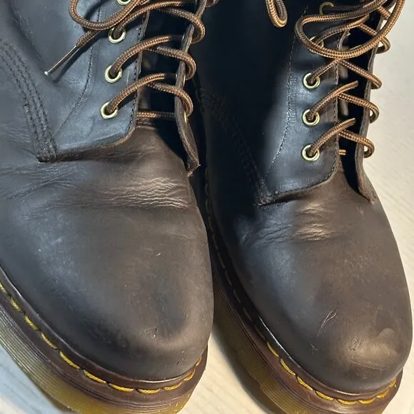 Mens size 13 Dr. Martens Leather ankle boots