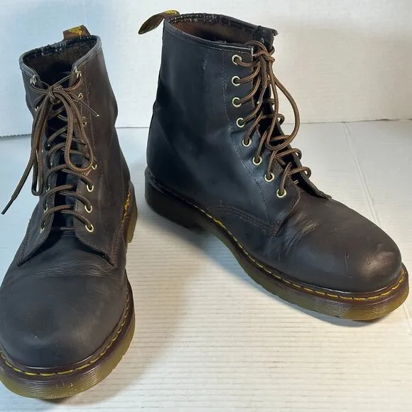 Mens size 13 Dr. Martens Leather ankle boots