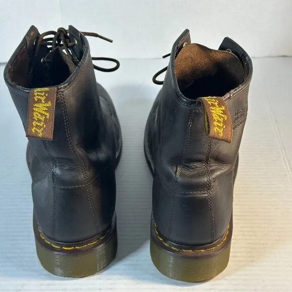 Mens size 13 Dr. Martens Leather ankle boots