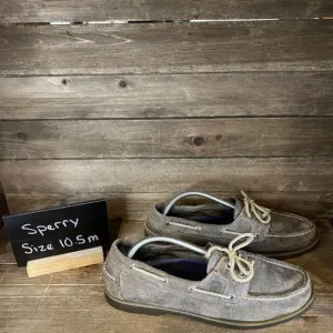 Mens Sperry Two-Eye Distressed Leather Deck Boat Slip-On Shoes‎ Loafers 10.5 M