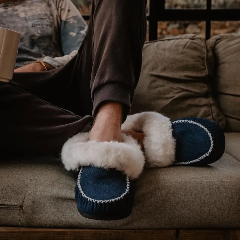 Men's Wool Moccasin