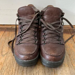 Mephisto brown leather boot