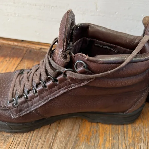 Mephisto brown leather boot