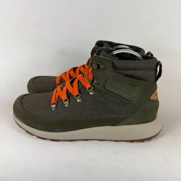 Merrell Waitsfield Chukka Boot Mens 10 Green Gray Lace Up Round Toe Hiking Shoes