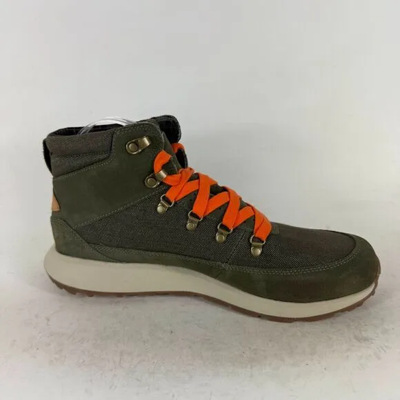 Merrell Waitsfield Chukka Boot Mens 10 Green Gray Lace Up Round Toe Hiking Shoes