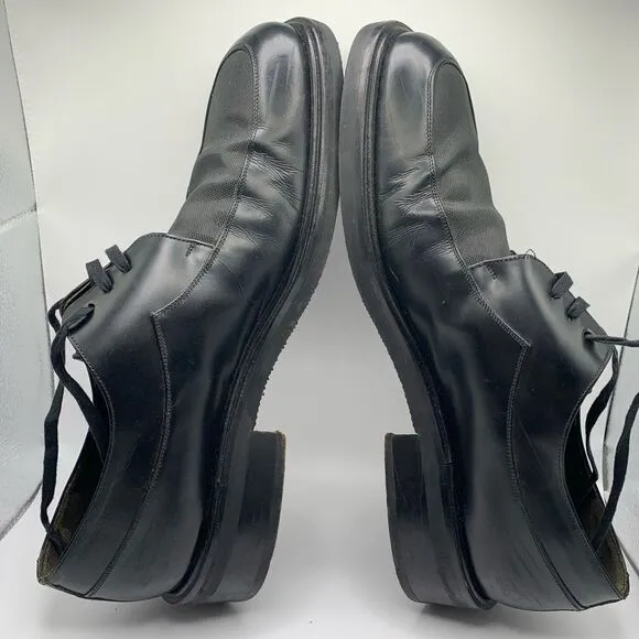 Mezlan Mens‎ Black Leather Squared Andros Work Formal Shoes Size 10.5 M
