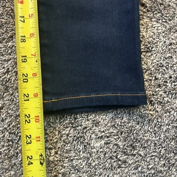 Michael Kors Dark Wash Denim Cropped Jeans Sz 2