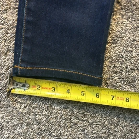 Michael Kors Dark Wash Denim Cropped Jeans Sz 2