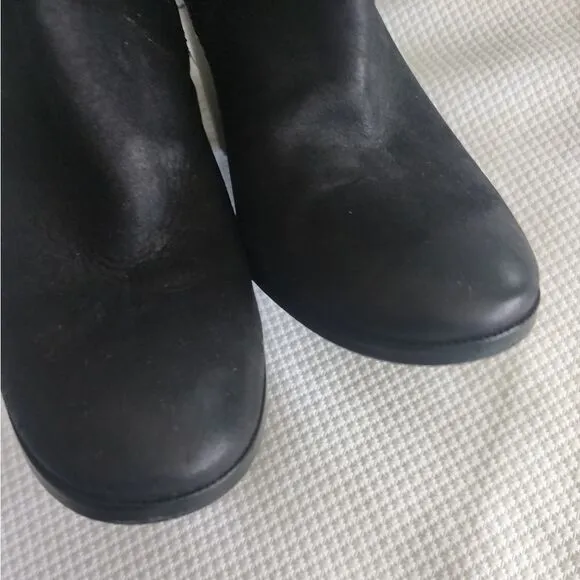 Michael Kors leather boots ankle size 7 excellent condition