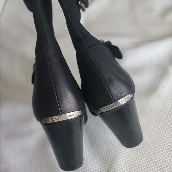 Michael Kors leather boots ankle size 7 excellent condition