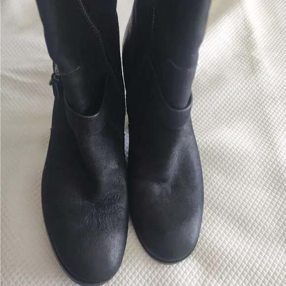 Michael Kors leather boots ankle size 7 excellent condition