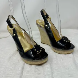 Michael Kors Slingback Wedges- Size 9.5
