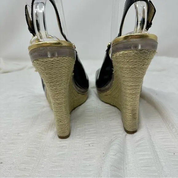 Michael Kors Slingback Wedges- Size 9.5