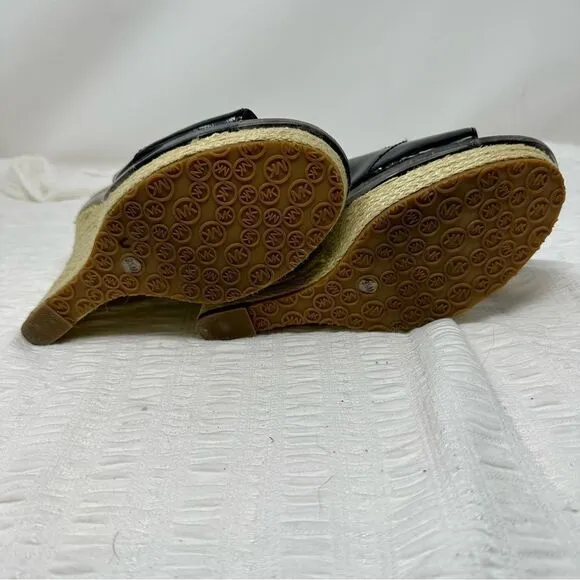 Michael Kors Slingback Wedges- Size 9.5