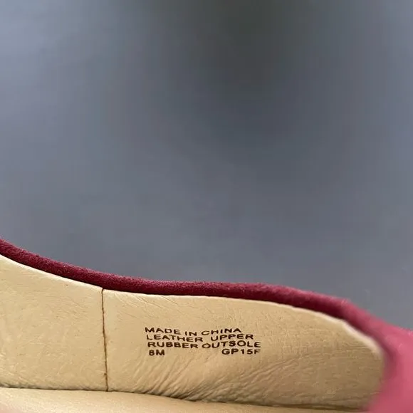 MICHAEL Michael Kors MK Flex Pump Merlot Suede Round Toe High Heel Pumps Size 8M