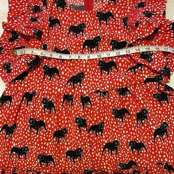 Michelle McDowell Everly Dress in Bulldogs size Small NWT
