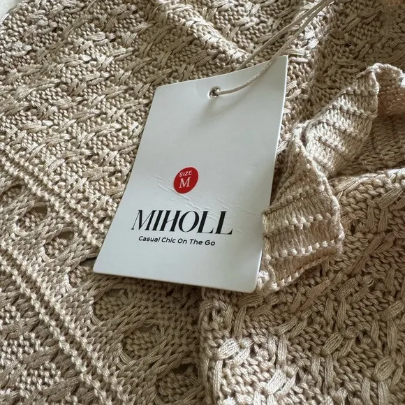 Miholl Summer midi dress, swimsuit coverup dress,