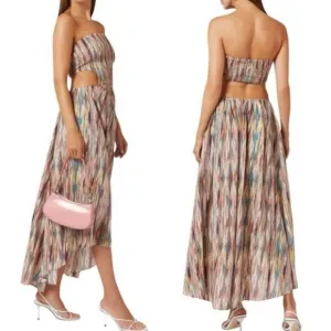 Misa Los Angeles Myka Dress S Multicolor Strapless
