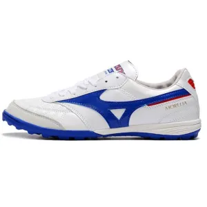Mizuno Alpha Pro AS Men's Soccer White Leather Shoes Football