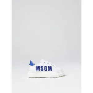 Msgm Kids Shoes kids White Sneakers